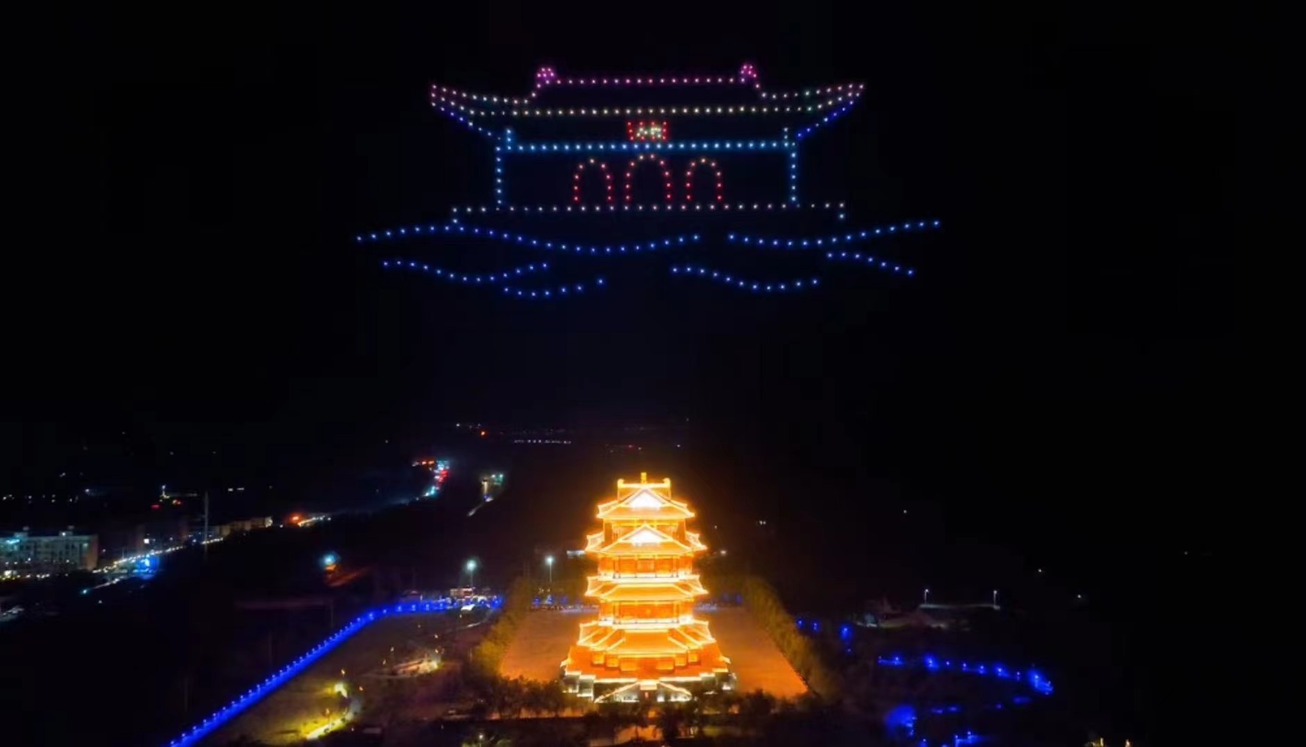 無人機表演之前需要做很多準備工作